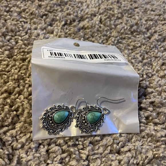 Turquoise jewelry set - Picture 5 of 7